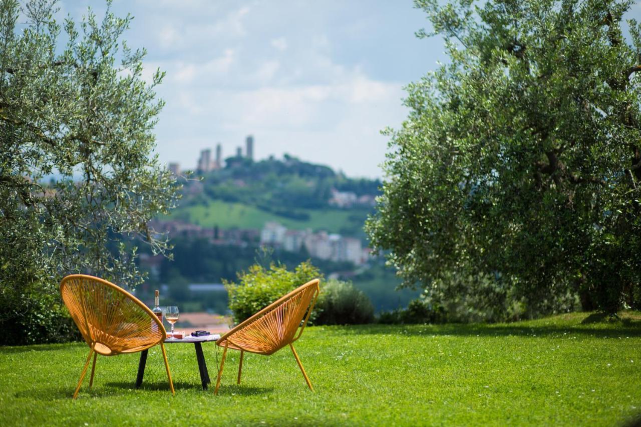 Poggetto Di Montese Lägenhet San Gimignano Exteriör bild